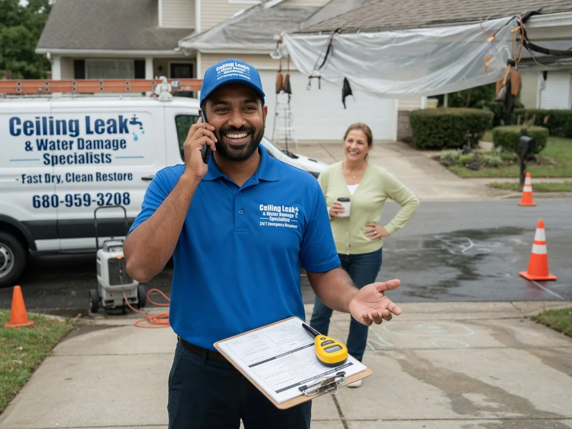 Ceiling Leak Cleanup Perryville, MO FAQs